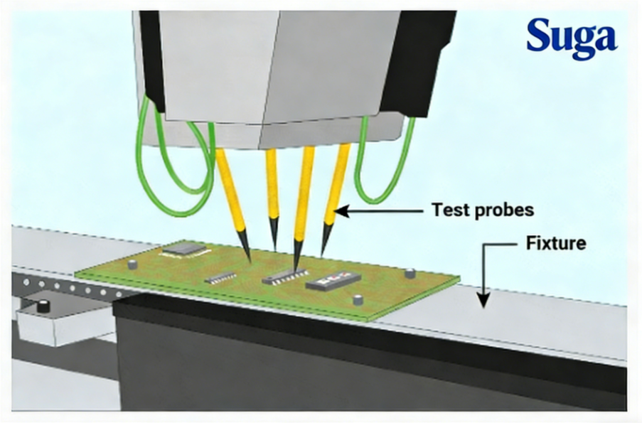 Flying Probe Testing PCBA